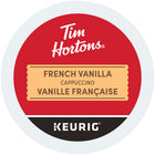 Tim Hortons - Dosettes K-Cup - Cappuccino à la vanille française - Paquet de 24-Caféiné