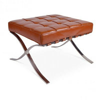 Nicer Furniture - ottoman Pavilion - marron clair-Design moderne classique intemporel