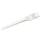 Eco Guard - Fourchette compostable, paquet de 50-Blanc