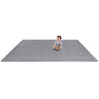 Joy Carpets - Endurance tapis - 6' x 9' - Argent-La protection antimicrobienne résiste à la croissance des bactéries et contrôle les odeurs avant qu'elles ne commencent