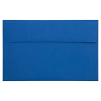 JAM Paper Enveloppes format livret avec fermeture gommée, 6 x 9 1/2 po, bleu présidentiel, 1000/paquet-Bleu présidentiel