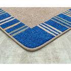 Joy Carpets - Voir stripes tapis - 7'8" x 10'9" - Pastel-SoftFlex Backing élimine les rides et les tapis sont plats