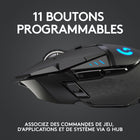 Logitech – Souris de jeu sans fil G502 HERO (910-005565)-Boutons principaux avec des touches mécaniques pouvant résister à 50 millions de clics