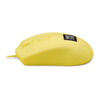 Monix - Souris optique ambidextre 5 000 DPI AVIOR French Fries - Jaune-Paramètres DPI réglables