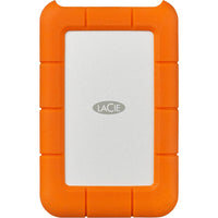 LaCie - Disque dur externe de bureau Rugged 4 To 2,5" - USB Type C - Orange-Lecteur portable