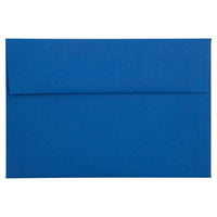 JAM Paper Enveloppes format livret avec fermeture gommée, 5 1/2 x 8 1/8 po, bleu présidentiel, 1000/paquet-Bleu présidentiel