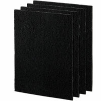 Fellowes - Filtre de remplacement au charbon pour purificateurs d'air AeraMax 290, 300 et DX95 - Paquet de 4-Le filtre à charbon absorbe les composés organiques volatils tels que les produits de nettoyage, les vapeurs des équipements de bureau et les pesticides