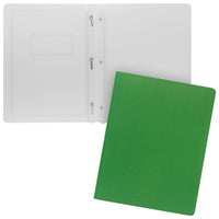 Staples - Couverture de rapport - format lettre - vert-Couverture de papier avec l'extérieur vert