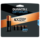 Duracell - Optimum Piles Alcaline AA  - paquet de 12-Conçues avec 4 fois plus d’ingrédients power boostmc : les piles AA Duracell Optimum contiennent 4 fois plus d’ingrédients POWER BOOSTMC brevetés de Duracell que les piles AA Coppertop