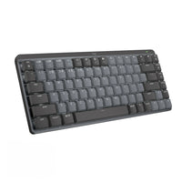 Logitech - MX Mechanical Mini Clavier Sans Fil Rétroéclairé Performant - Boutons Tactiles Silencieux-Frappe Mécanique Fluide et Silencieuse : Le mini clavier MX Mechanical avec boutons tactiles silencieux offre une sensation accrue et moins de bruit. Commutateurs Cliquables et Linéaires disponibles