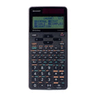 Sharp - ELW516XGSL - Calculatrice scientifique 640 fonctions à 16 chiffres - Noire-640 fonctions, 7 modes : normal, statistique, exercice, complexe, matrice, liste et équation