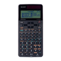 Sharp - ELW516XGSL - Calculatrice scientifique 640 fonctions à 16 chiffres - Noire-640 fonctions, 7 modes : normal, statistique, exercice, complexe, matrice, liste et équation