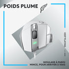 Logitech G502 X Souris Gaming Filaire - Blanc-Poids réduit : Exosquelette à paroi mince pour un minimum de matériau et une rigidité maximale, molette de défilement allégée, etc. pour atteindre 89 grammes