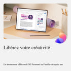 Microsoft - Logiciel Office 365 Personal - Abonnement d'un an - Maintenant avec Copilot - 1 PC ou Mac + 1 tablette - Bilingue [téléchargement]-Les applications de bureau de Word, Excel, PowerPoint, Outlook et OneNote avec Microsoft Copilot