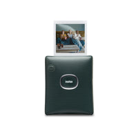 Fujifilm - Imprimante pour téléphone intelligent Instax Square Link - Vert nuit-Connexion sans fil via Bluetooth aux téléphones intelligents