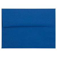 JAM Paper Enveloppes format livret avec fermeture gommée, 4 3/4 x 6 1/2 po, bleu présidentiel, 1000/paquet-Bleu présidentiel