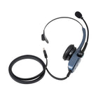 BlueParrott - B250-XTS SE Casque Bluetooth supra-auriculaire - Noir/Bleu-La perche de microphone flexible reste en place pour une qualité sonore optimale