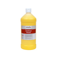 Handy Art - Peinture Acrylique, Jaune Primaire, 946 ml-Acrylique de classe économique et de haute qualité