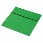 JAM Paper - Enveloppes d'invitation carrées colorées - 6 x 6 - vert recyclé - paquet de 25-Couleur: Noël Couleur: Vert