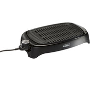 Hamilton Beach - Grill sans fumée intérieur et extérieur de 8 portions-Grillez des repas complets sur la grande surface antiadhésive de 125 pouces carrés