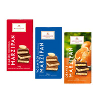 Niederegger - Massepain Chocolat Selection Assortiment - 110g - Paquet de 3-Le massepain Niederegger de renommee mondiale est fabrique à partir d'amandes aromatiques d'une qualite exquise.