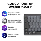 Logitech - MX Mechanical Mini Clavier Sans Fil Rétroéclairé Performant - Commutateurs Linéaires-Multi-appareils, Mutli-OS: Couplez le mini clavier sans fil MX Mechanical Bluetooth jusqu'à 3 appareils sur presque tous les systèmes via Bluetooth Low Energy ou le récepteur Logi Bolt inclus