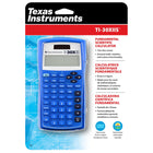 Texas Instruments – Calculatrice scientifique à alimentation solaire TI-30XIIS, 2 lignes, bleu-Ligne d'entrée de 11 chiffres à défilement, avec réponse de 10 chiffres et exposant de 2 chiffres