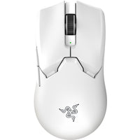 Razer - Viper V2 Pro Souris Esports sans fil ultra-rapide - Blanc-La souris optique sans fil pour le jeu est dotee de la technologie sans fil HyperSpeed de 2,4 GHz pour offrir des performances de pointe.