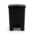 Mistral - Poubelle À Pédale iCan, Doublure Amovible - 50 L - Noir-Poubelles à pédale