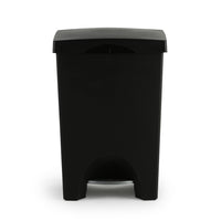 Mistral - Poubelle À Pédale iCan, Doublure Amovible - 50 L - Noir-Poubelles à pédale