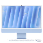 Apple - iMac 24 po - Puce M4 - GPU 8 cœurs - 256 Go SSD - Mémoire unifiée 16 Go - Bleu - Français-S’harmonise à votre espace: Avec sa finesse prodigieuse et ses sept couleurs pimpantes, cet ordinateur de bureau tout-en-un donne du style à n’importe quel espace.