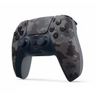 Sony - Manette sans fil DualSense pour PlayStation 5 - Camouflage gris-Discutez avec vos amis en ligne à l'aide du microphone intégré ou en connectant un casque à la prise jack 3,5 mm