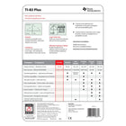 Texas Instruments – Calculatrice graphique TI-83+, bilingue-Le mode graphique séquentiel montre le tracé des séries chronologiques, le tracé en toile d'araignée/en escalier et les tracés de phase