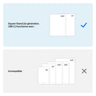 Square - Support PDV  pour iPad  (USB-C de 2e génération)-Personnalisable pour répondre à vos besoins au fur et à mesure que vous grandissez : Connectez des accessoires ou associez du matériel supplémentaire pour plus de flexibilité et obtenez un logiciel conçu pour s’adapter à vos besoins changeants