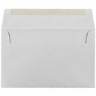 JAM Paper Enveloppes d'invitation pour passeport A10 - 6 x 9,5 po - Argent granit recyclé - 25/paquet (2831490)-Taille : A10 (6 x 9 1/2 pouces)