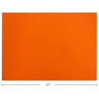 Selectum - Feuilles de Feutre - 9 po l x 12 po L - Orange - Paquet de 10-Pour les créations artisanales