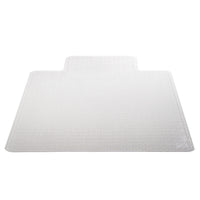 Deflecto - Sous-chaise DuraMat à picots pour tapis à poils courts avec rebord - 46 po x  60 po-Un choix durable pour les bureaux avec moquettes commerciale ou à poils courts