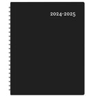 W. Maxwell - Agenda 2024-25 Maxi - 8.5" x 11" - Noir - Bilingue-Août 2024 à juillet 2025