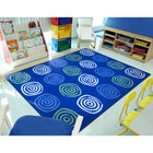 Joy Carpets - Simplement tourbillons tapis - 7'8" x 10'9" - Seaglass-La protection du sol et des taches de StainSmart nettoie facilement en utilisant uniquement du savon et de l'eau