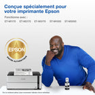 Epson - T532 Bouteille d’encre - Capacité standard - Noir-Bouteilles d’encre EcoFit - conception avec détrompeur unique qui facilite le remplissage