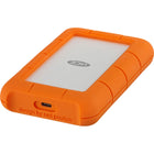 LaCie - Disque dur externe de bureau Rugged 4 To 2,5" - USB Type C - Orange-Nouveau connecteur USB-C pour les ordinateurs de nouvelle génération