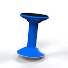 Storex - Tabouret Réglable 12-18 po - Base Antidérapante - Bleu-Coussin doux et extra-épais offre confort et soutien pour une utilisation toute la journée