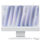 Apple - iMac 24 po - Puce M4 - GPU 8 cœurs - 256 Go SSD - Mémoire unifiée 16 Go - Argent - Français-S’harmonise à votre espace: Avec sa finesse prodigieuse et ses sept couleurs pimpantes, cet ordinateur de bureau tout-en-un donne du style à n’importe quel espace.