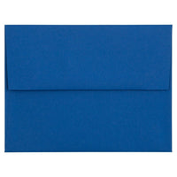 JAM Paper Enveloppes format livret avec fermeture gommée, 4 3/8 x 5 3/4 po, bleu présidentiel, 1000/paquet-Bleu présidentiel