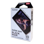 Fujifilm - Instax Mini Noir film Instantane - 10 Feuilles-Avec une superbe qualité de grain, le film Instax garantit des couleurs vives et des tons de peau naturels.