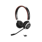 Jabra - Evolve 65 SE Casque Stéréo Sans Fil - Microsoft - Noir-Certifié pour Microsoft Teams