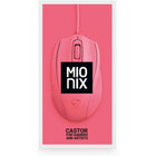 Mionix - Souris optique Castor Frosting 5 000 DPI - Rose-Que vous jouiez avec une sensibilité élevée ou basse, le Castor répondra toujours à l'écran avec une précision extrême et la fluidité naturelle rendue possible uniquement avec notre logiciel phénoménal pour MAC et PC