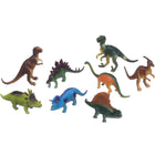 Ensemble de jeu de dinosaures pour enfants Get Ready - ensemble de 8-Les ensembles de jeux d'animaux en plastique détaillés de manière réaliste encouragent l'apprentissage du monde naturel