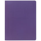 Staples - Couverture de rapport - format lettre - violet-Munie de 3 prongs pour retenir le papier en place