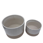 Splash Pots assorties - Lot de 2-Ceramique